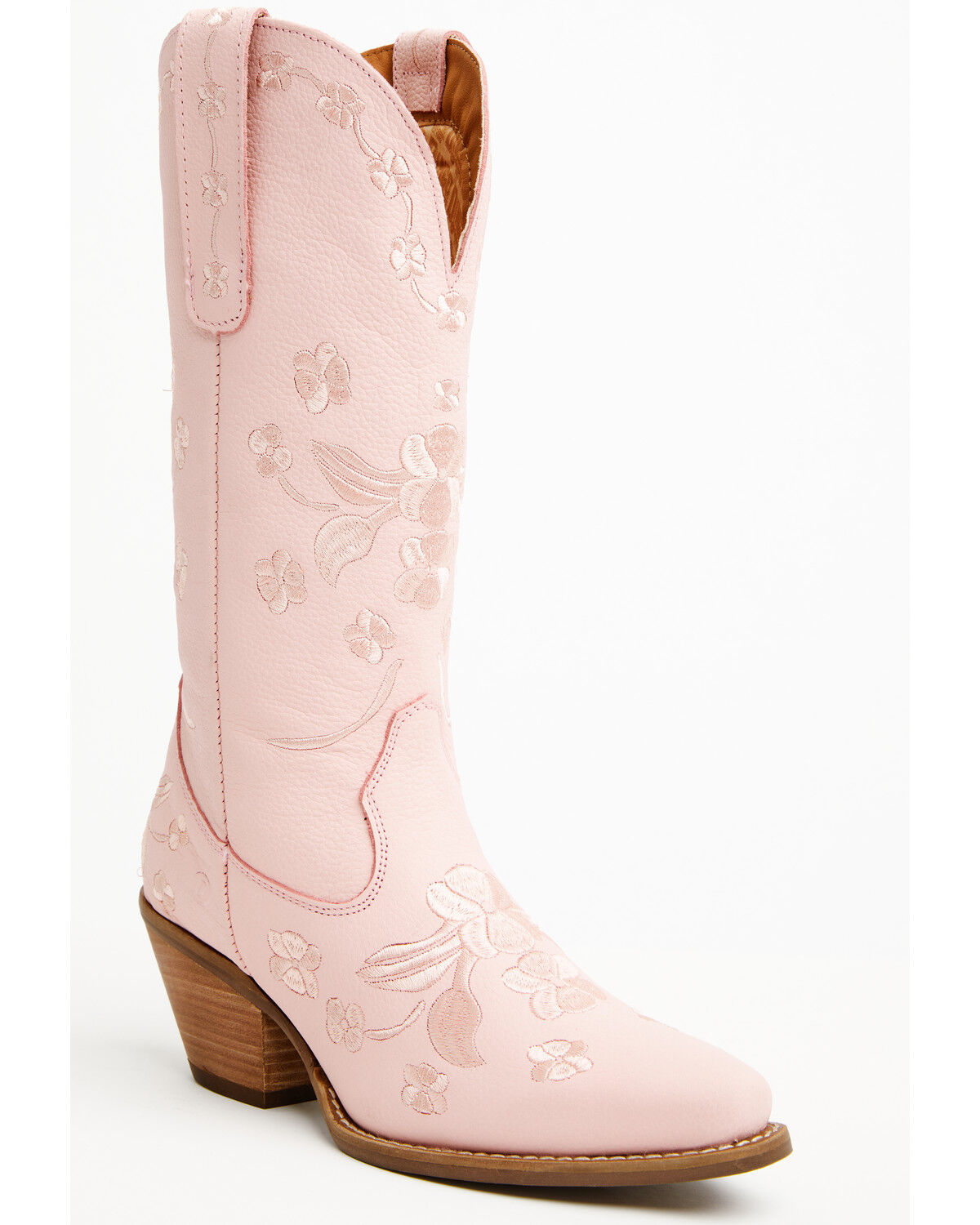 Dingo Women's Love Bug Embroidered Western Boots - Round Toe, Pink, hi-res