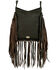 Image #2 - American West Women's Southwestern Tapestry Fringe Saddle Crossbody, Multi, hi-res