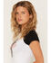 Image #2 - Morgan Wallen Women's Short Sleeve Raglan Tee, Black, hi-res