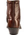 Image #7 - Abilene Men's 7" Wingtip Zip Boots, Chocolate, hi-res