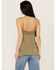 Image #4 - Wild Moss Women's Embroidered Cami, Sage, hi-res