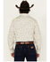 Image #4 - Cody James Men's Treven Floral Print Long Sleeve Snap Western Shirt - Big, Cream, hi-res