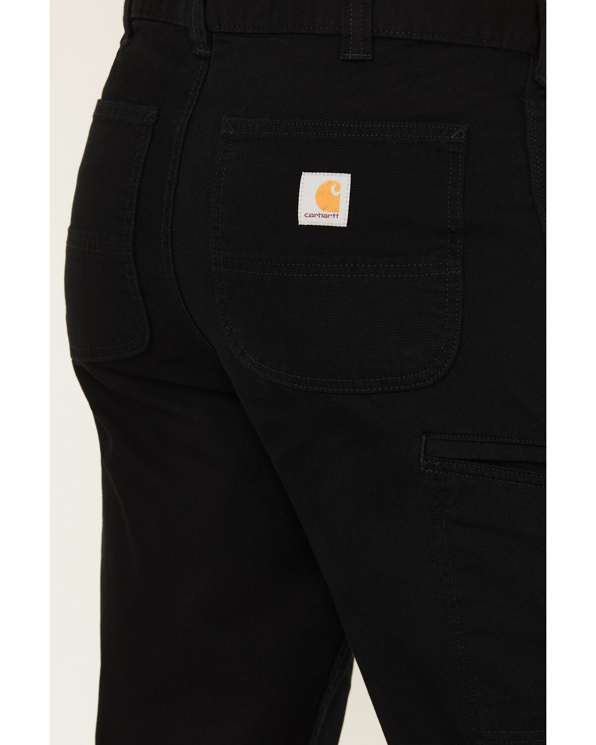 Image #4 - Carhartt Men's Rugged Flex&reg; Rigby Dungaree Work Pants, Black, hi-res