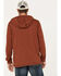 Image #4 - Moonshine Spirit&reg; Men's Space Dye Hooded Sweatshirt, Rust Copper, hi-res