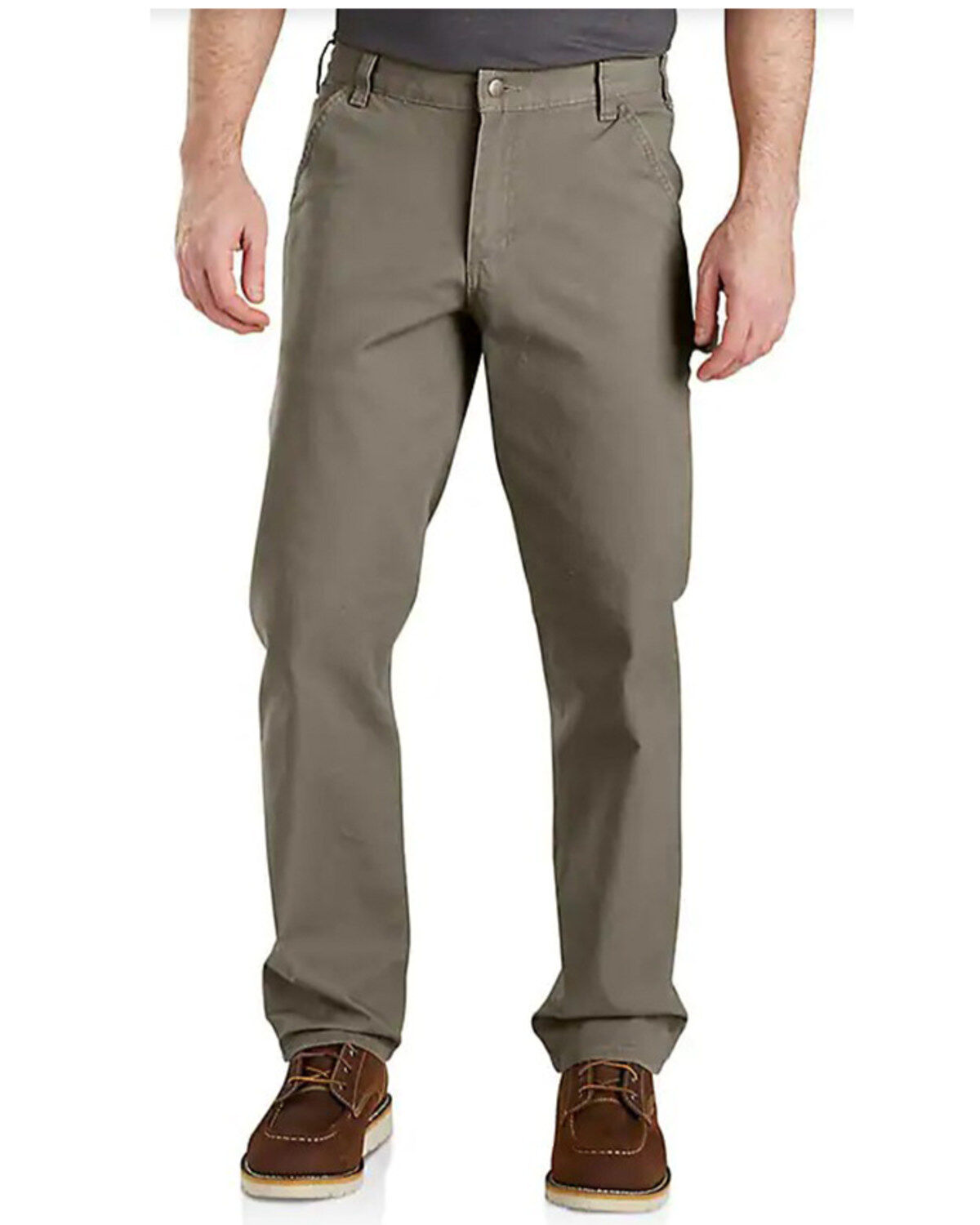 Image #1 - Carhartt Men's Rugged Flex&reg; Work Pants - Big, Grey, hi-res