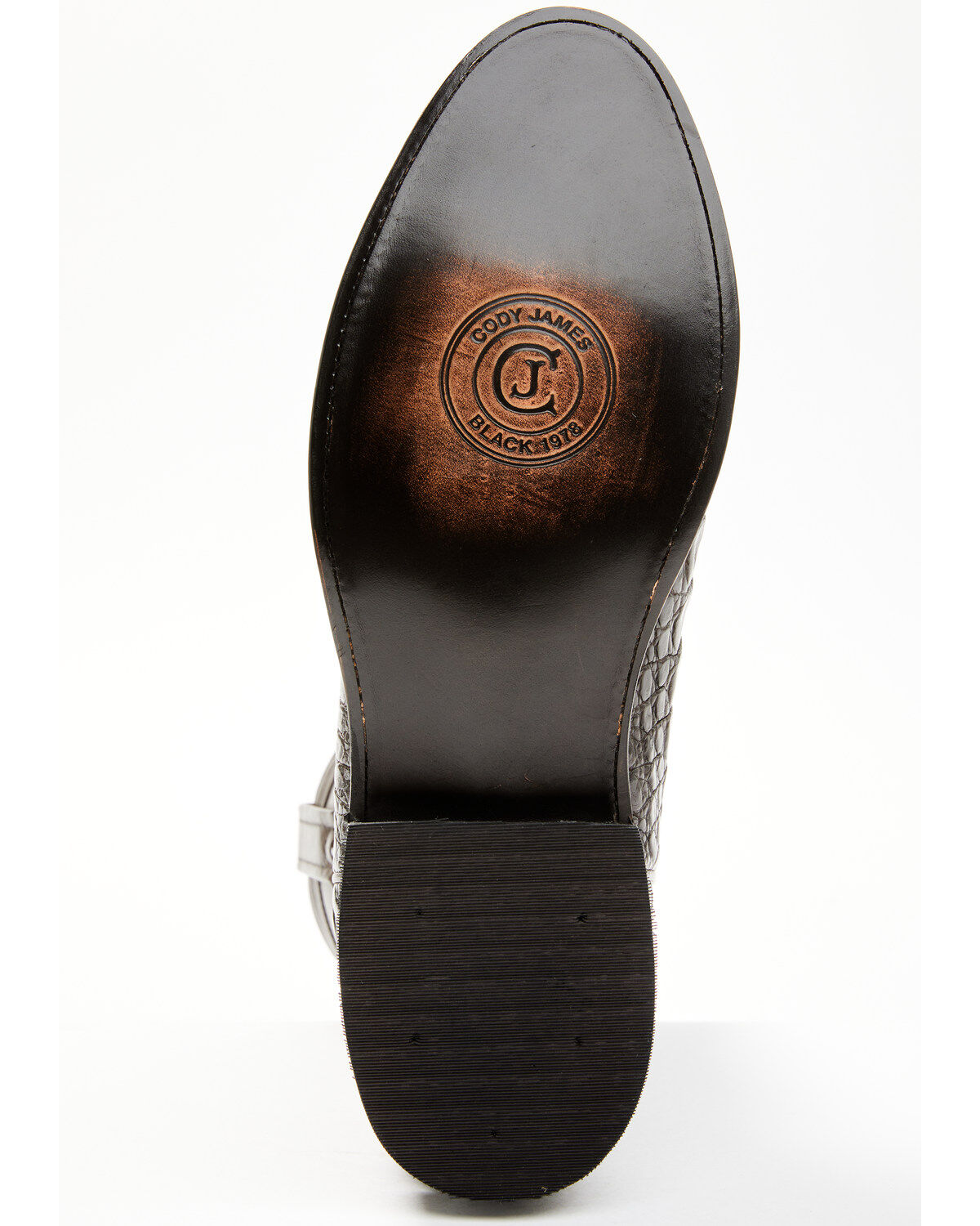 Image #7 - Cody James Black 1978&reg; Men's Carmen Exotic Caiman Belly Roper Boots - Round Toe, Brown, hi-res
