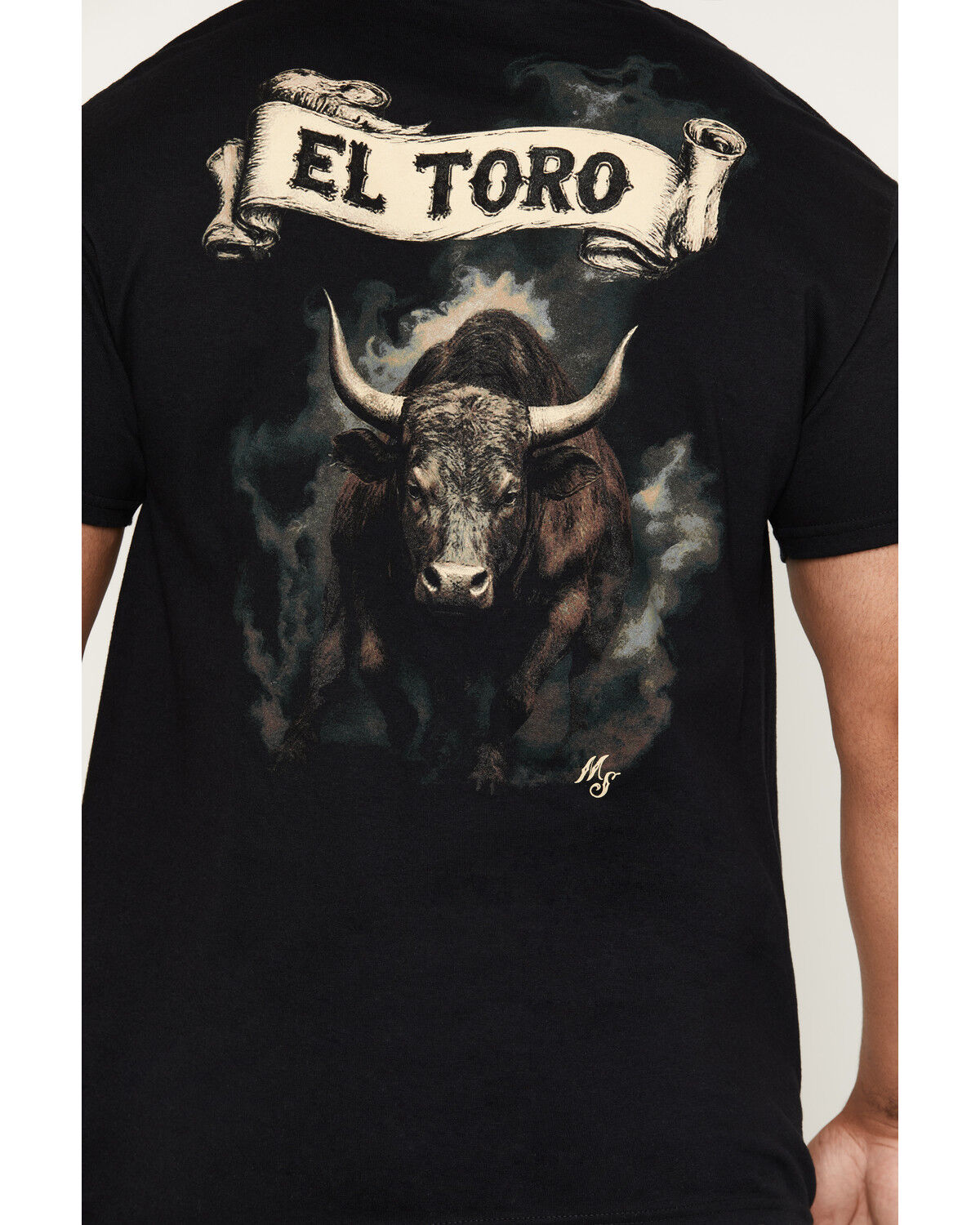 Image #4 - Moonshine  Spirit&reg;&nbsp;Men's El Toro Short Sleeve Graphic T-Shirt, Black, hi-res