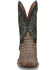 Image #4 - Tony Lama Men's Exotic Caiman Marfa Western Boots - Broad Square Toe, Tan, hi-res