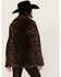 Image #4 - Shyanne Women's Leopard Print Faux Fur Jacket , Charcoal, hi-res