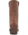 Image #5 - Frye Men's Nash Roper Western Boots - Square Toe, Dark Brown, hi-res