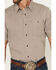 Image #3 - RANK 45&reg; Men's Canyon Echo Micro Geo Print Short Sleeve Button-Down Stretch Western Shirt, Lt Brown, hi-res