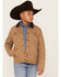 Image #1 - Cody James Boys' Washed Cotton Jacket, Beige/khaki, hi-res