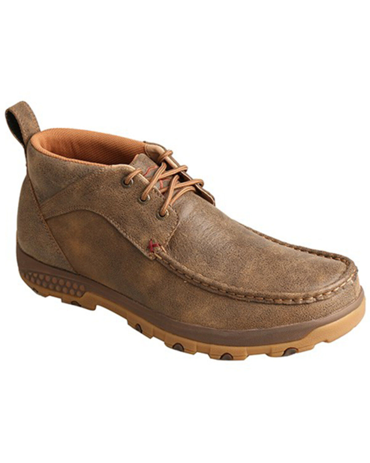 Image #1 - Twisted X Men's Chukka Driving Mocs, Brown, hi-res
