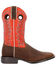 Image #2 - Durango Men's Westward Chili Shaft Performance Western Boots - Square Toe, Chilli, hi-res