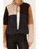 Image #3 - Cleo + Wolf Women's Carter Colorblock Suede Zip-Up Jacket , Bark, hi-res