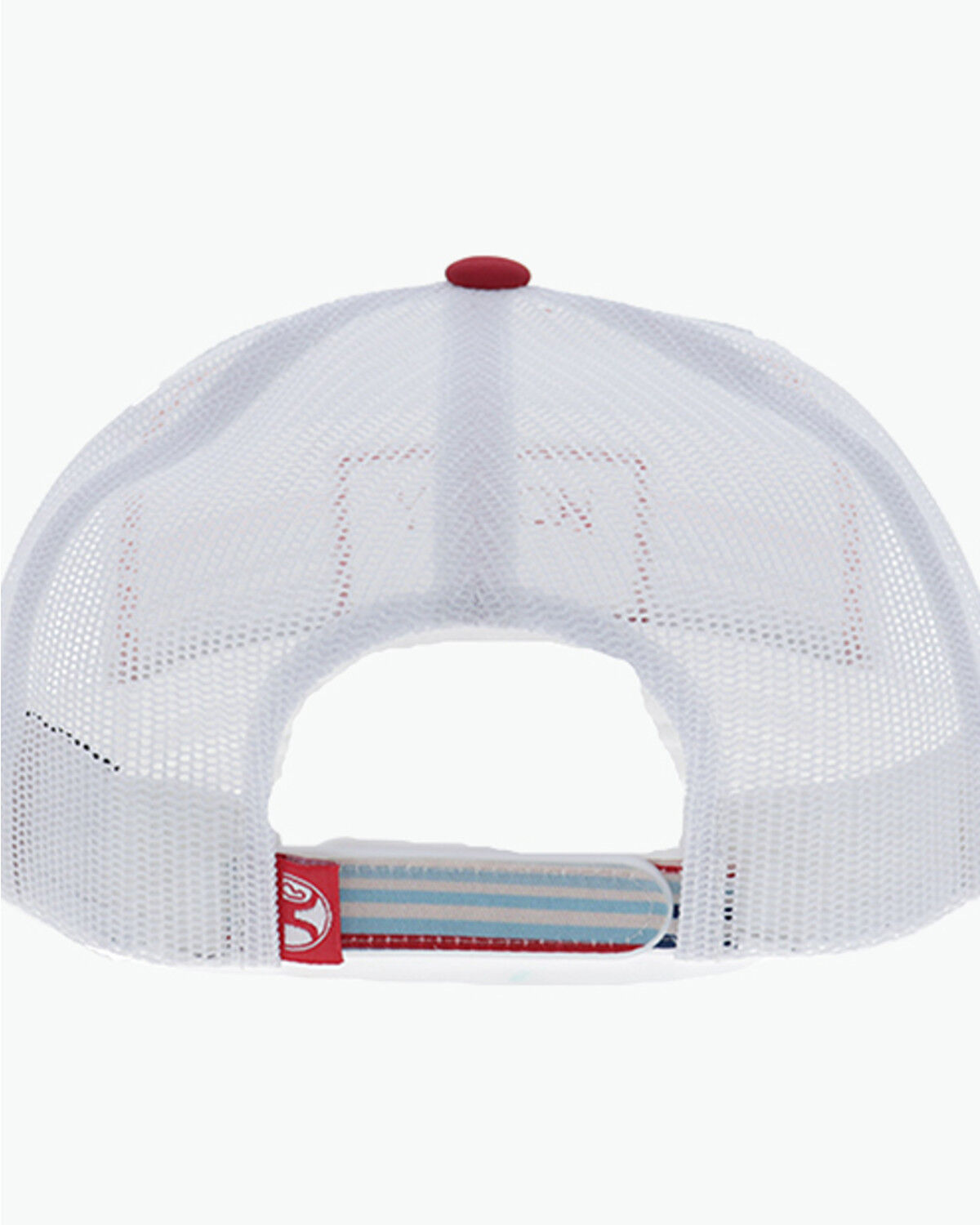Image #2 - Hooey Men's Doc Trucker Cap, Blue/white, hi-res