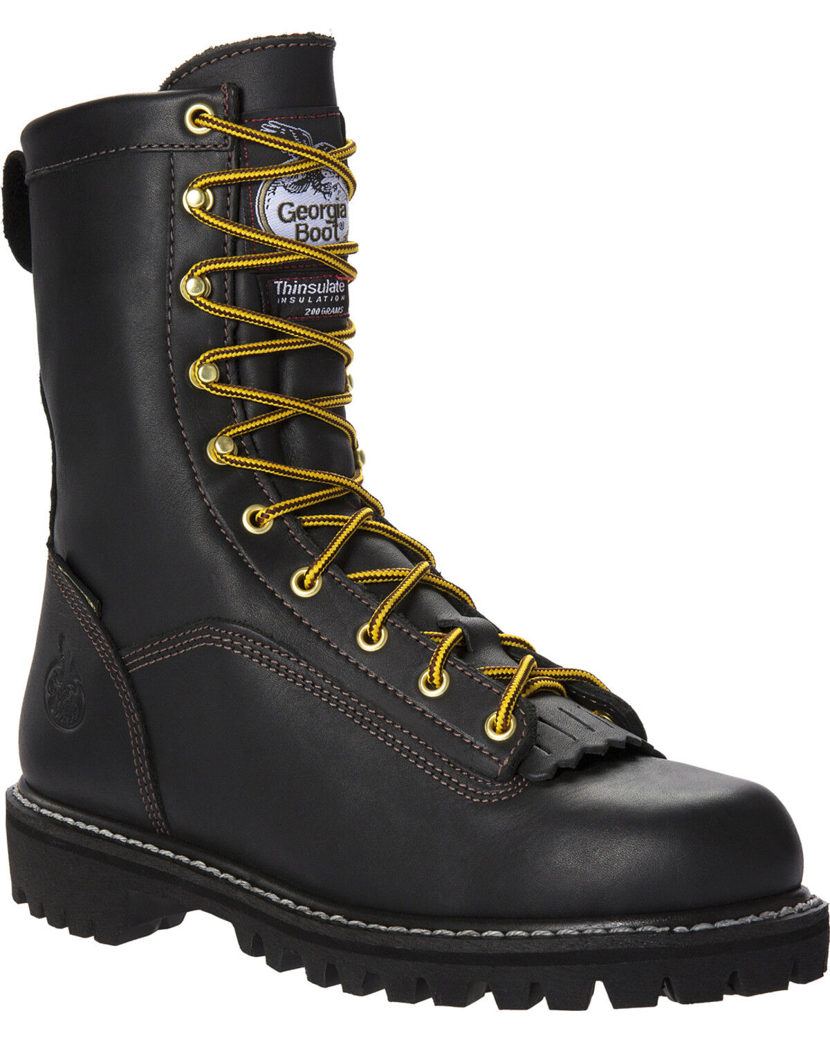 Georgia Men's GORE-TEX Insulated Work Boots, Black, hi-res