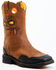 Image #1 - Cody James Boys' Skull Work Boots - Broad Square Toe, Multi, hi-res