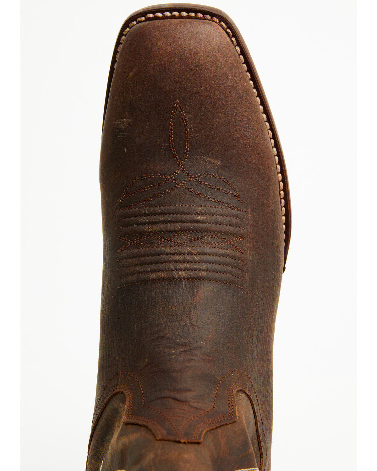 Image #6 - Dan Post Men's Remington Tall Western Boots - Square Toe, Brown, hi-res