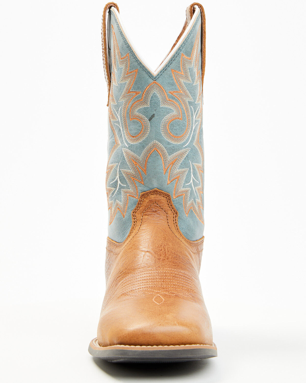 Image #4 - Cody James Men's Badge Xero Gravity&trade; Performance Western Boots - Broad Square Toe, Brown, hi-res