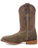 Image #3 - Dan Post Boys' Beasley Western Boots - Broad Square Toe, Blue, hi-res
