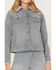 Image #4 - Idyllwind Women's Sherpa Lined Corduroy Jacket, Dark Blue, hi-res