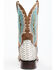 Image #5 - Dan Post Men's Natural Back Cut Python Exotic Western Boots - Broad Square Toe, Multi, hi-res