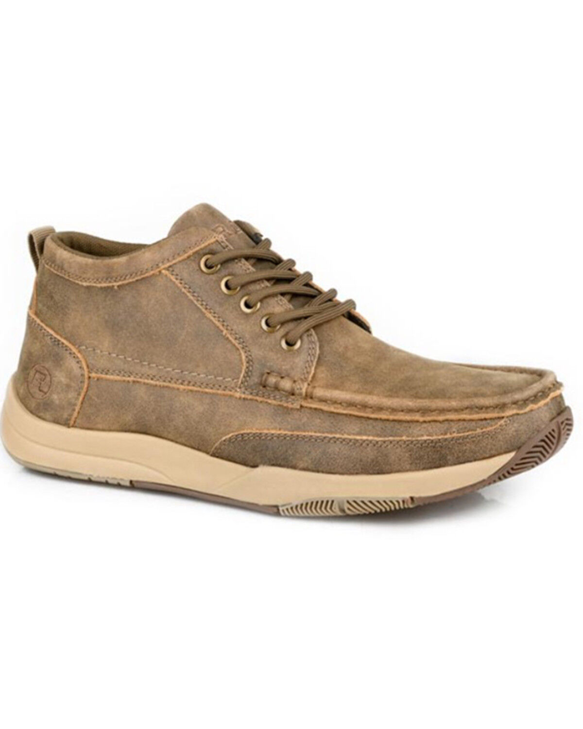 Roper Men's Clear Cut II Casual Shoes - Moc Toe, Brown, hi-res