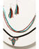 Image #1 - Shyanne Women's Dakota Longhorn Beaded Jewelry Set - 2 Piece, Silver, hi-res