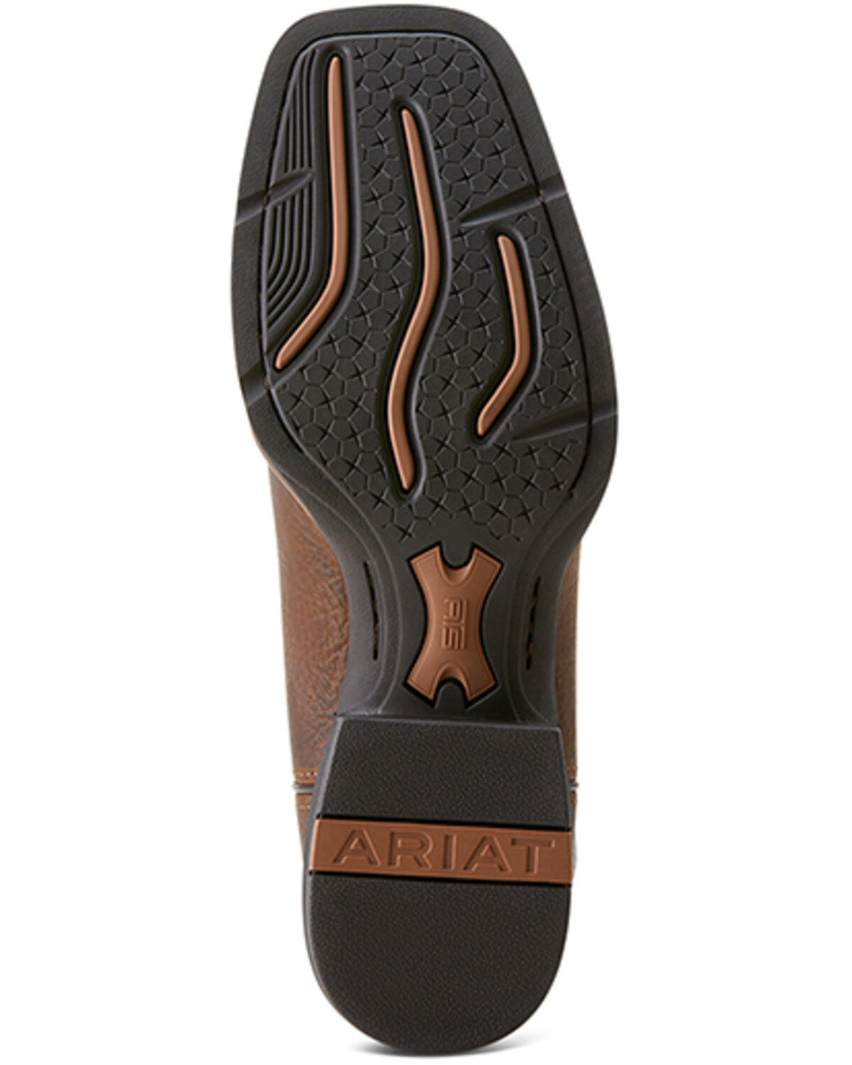 Image #5 - Ariat Men's Sport Performance Western Boots - Broad Square Toe, Brown, hi-res