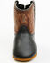 Image #4 - BootBarn Infant Boys' Blazin Poppet Boots - Round Toe, Black/brown, hi-res