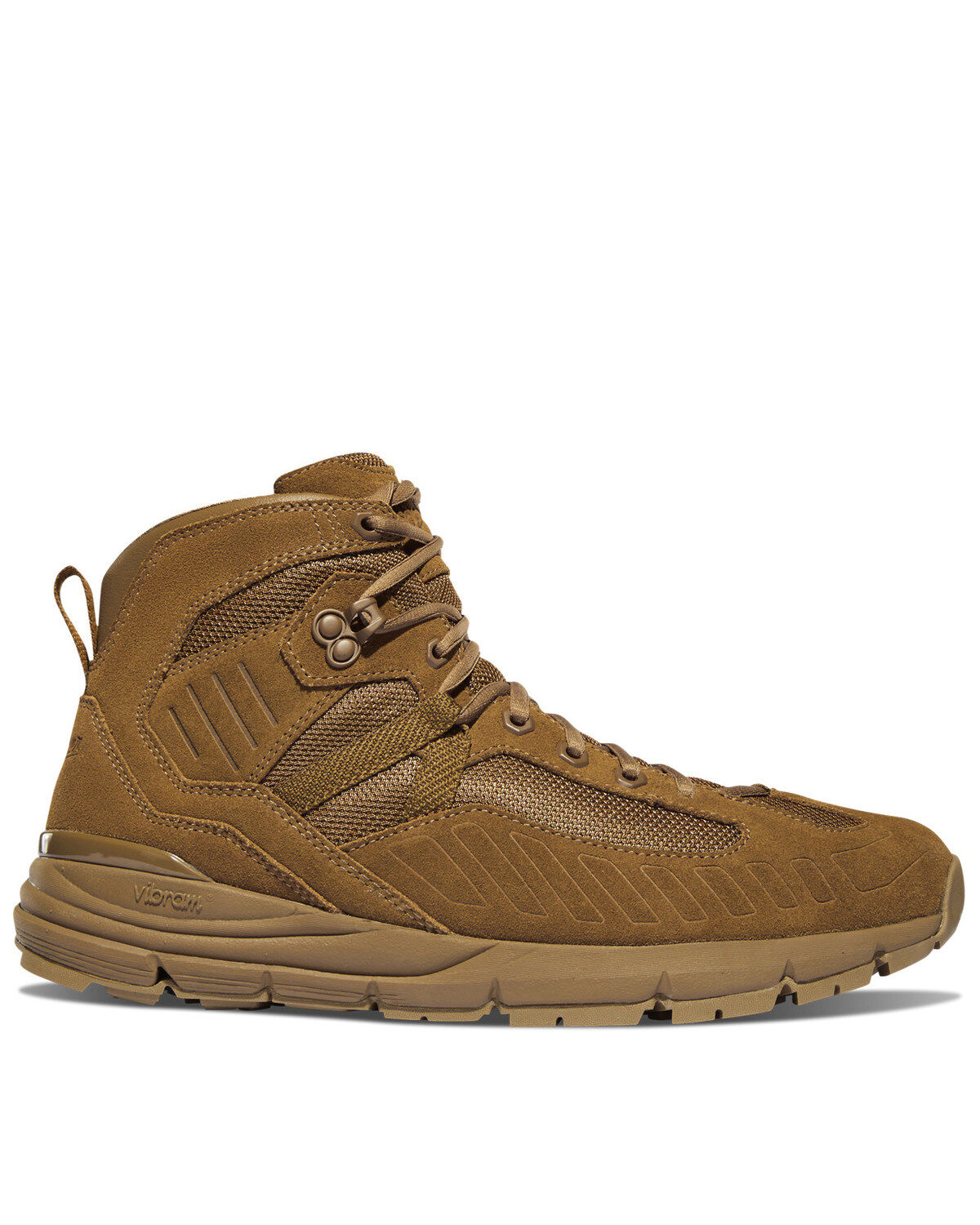 Image #2 - Danner Men's FullBore Coyote Work Boots - Soft Toe, Brown, hi-res