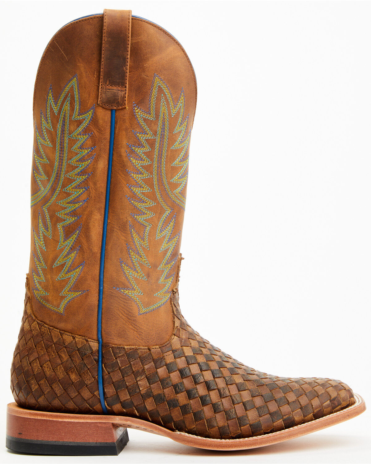 Image #3 - Horse Power Men's Unbeweavable Western Boots - Broad Square Toe, Toast, hi-res