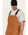 Image #2 - Hawx Men's Tillman Insulated Duck Canvas Overalls, Rust, hi-res