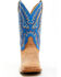 Image #4 - Justin Women's Peyton Western Boots - Broad Square Toe, Cognac, hi-res