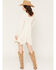 Image #4 - Shyanne Women's Piper Embroidered Hanky Hem Mini Dress, Natural, hi-res