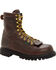 Image #1 - Georgia Men's Waterproof Steel Toe Logger Boots, Chocolate, hi-res