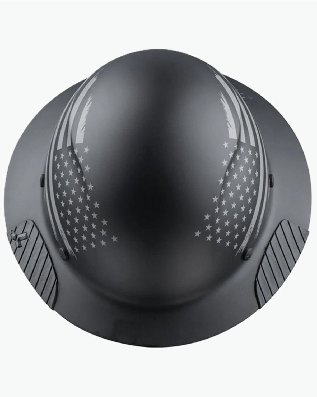 Image #5 - Lift Safety DAX Matte Patriot Full Brim Hard Hat, Black, hi-res