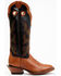 Image #2 - Hondo Boots Men's Spanish Shoulder Western Boots - Round Toe, Tan, hi-res