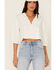 Image #3 - Sadie & Sage Women's Hope The Same Lace Crop Top, Off White, hi-res