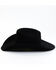 Image #3 - Serratelli 5X Felt Cowboy Hat, Black, hi-res