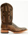 Image #2 - Cody James Men's Python Exotic Western Boots - Broad Square Toe , Brown, hi-res