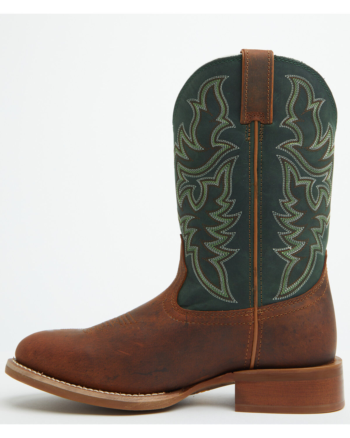 Image #3 - Justin Men's Frontier Wild Bill Performance Western Boots - Round Toe, Brown, hi-res