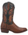 Image #2 - Dan Post Men's Socrates Caiman Exotic Western Boots - Medium Toe, Medium Brown, hi-res