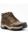 Image #1 - Cody James Men's Endurance Corral Lace-Up WP Soft Work Hiking Boots, Chocolate, hi-res