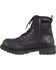 Image #2 - Milwaukee Leather Men's Waterproof Logger Boots - Round Toe, Black, hi-res