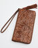 Image #1 - Shyanne Women's Tooled Wallet , Brown, hi-res