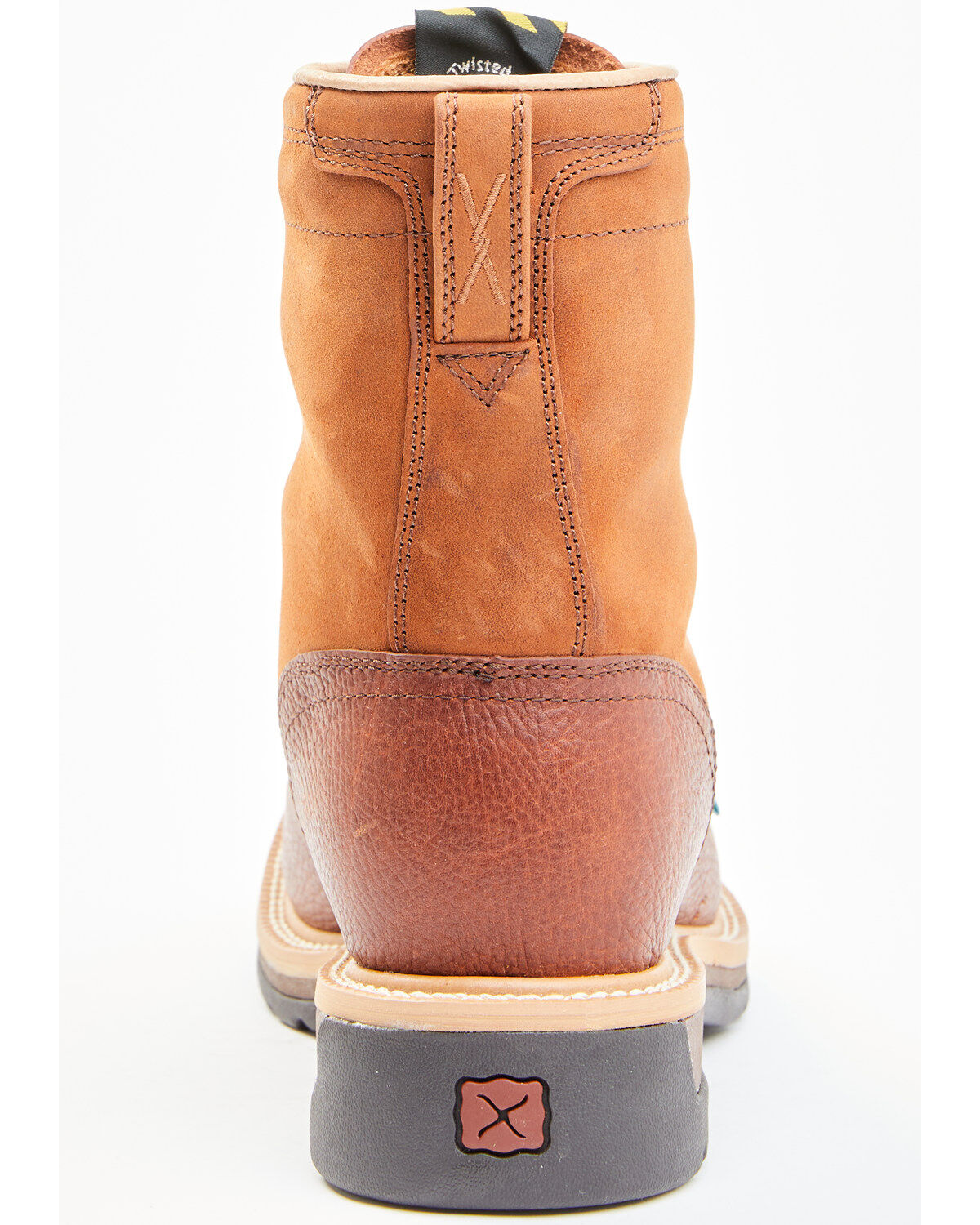 Image #10 - Twisted X Men's Lite Waterproof Work Shoes, Oiled Rust, hi-res