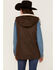 Image #3 - Outback Trading Co Women's Woodbury Sherpa-Lined Storm-Flap Vest, Brown, hi-res