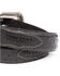 Image #3 - Cody James Men's Ostrich Print Embroidered Western Buckle Belt , Black, hi-res